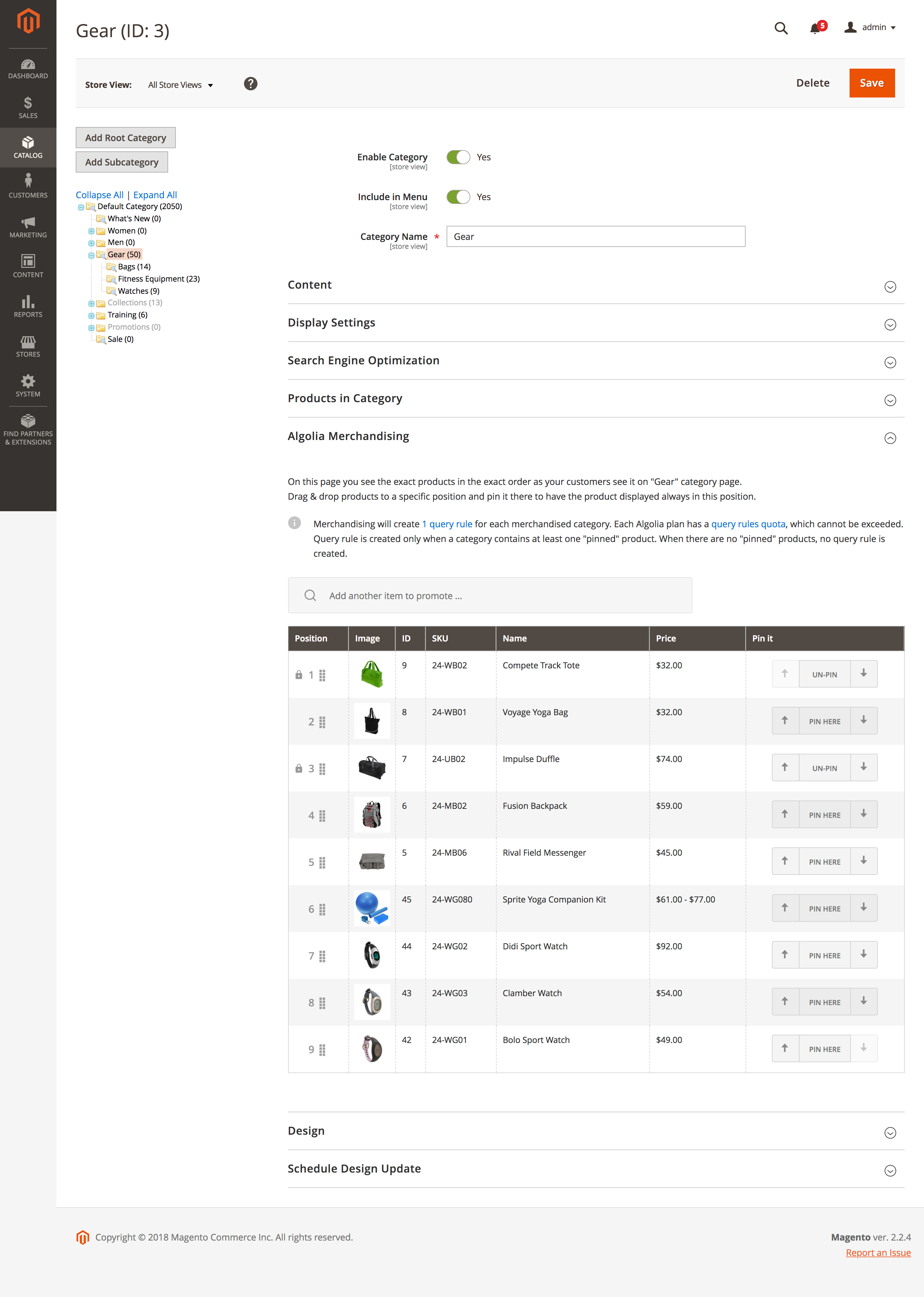 Visual Category Mechandising tool