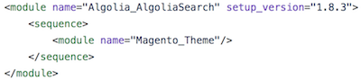 Magento extension version number in module.xml file